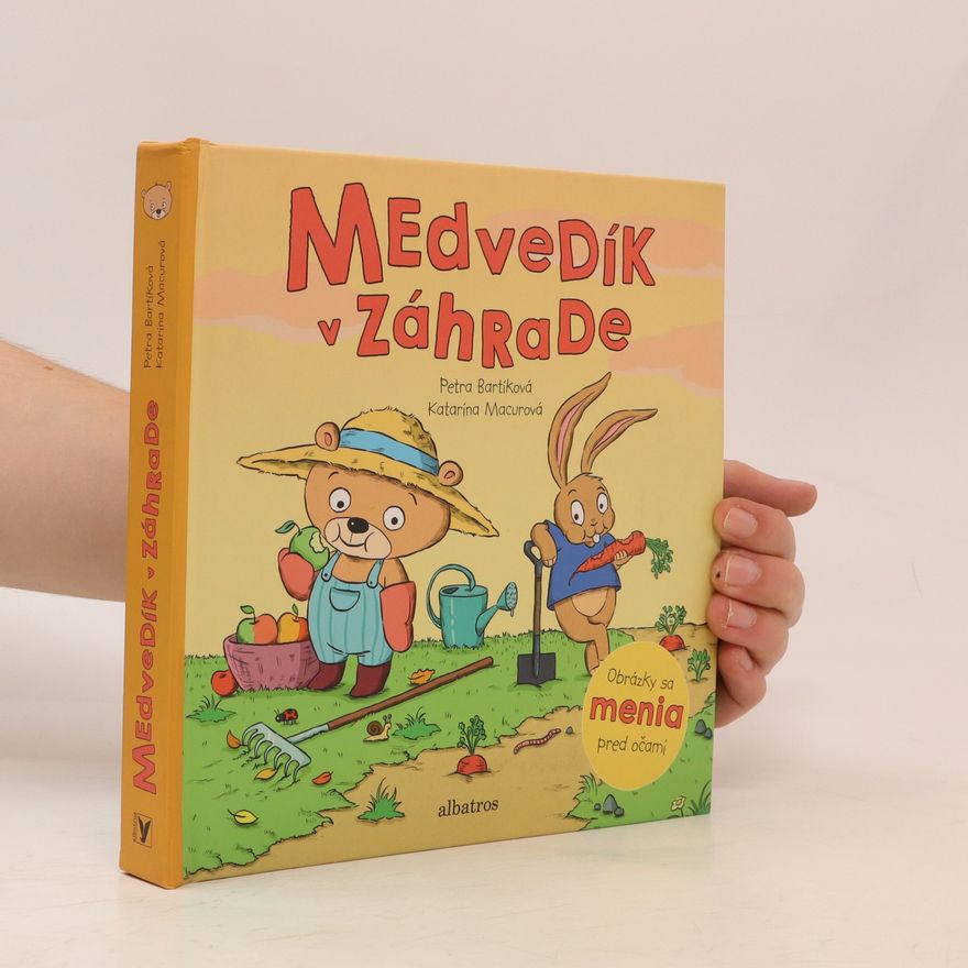 Petra Bartíková Medvedík v záhrade