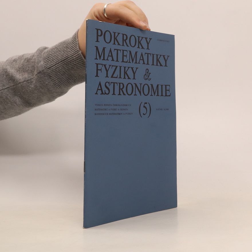 Autorenkollektiv Pokroky matematiky fyziky & astronomie 5 ročník 34