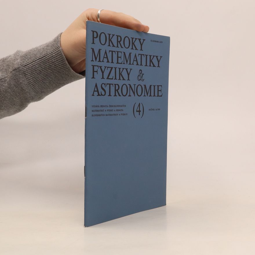 Autorenkollektiv Pokroky matematiky fyziky & astronomie 4 ročník 34