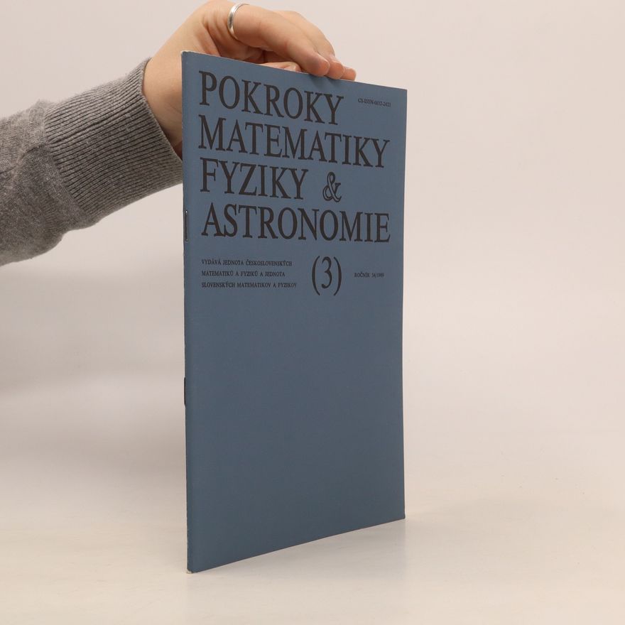 Kolektiv autorů Pokroky matematiky, fyziky & astronomie 3, ročník 34