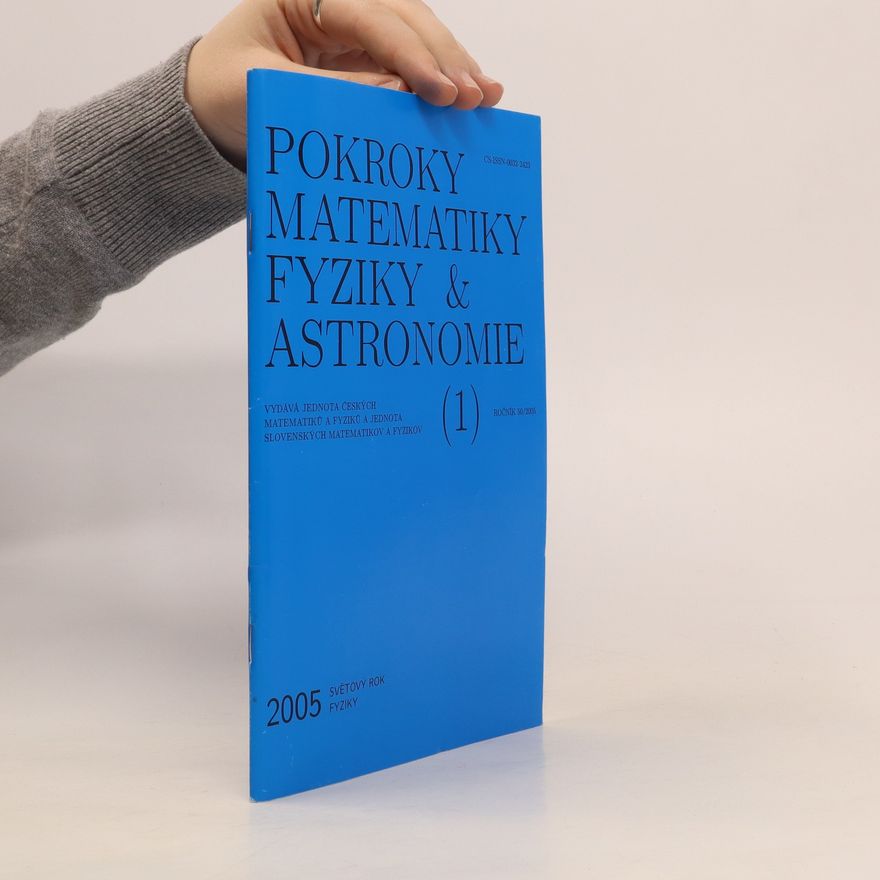 Autorenkollektiv Pokroky matematiky fyziky & astronomie 1 ročník 50