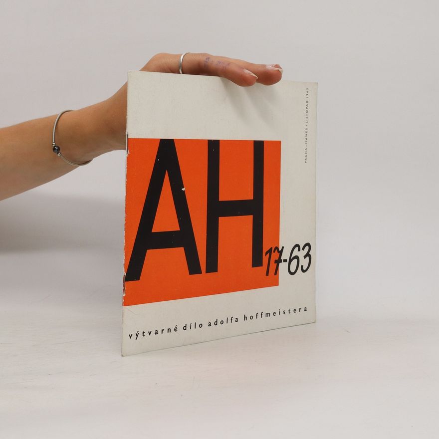 Various authors Ah 17-63 výtvarné dílo Adolfa Hoffmeistera