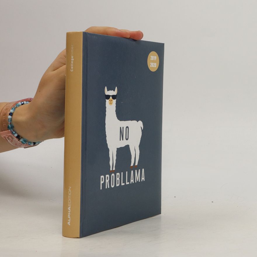Kolektiv autorů Collegetimer Llama 2019/2020 - Lama - Schülerkalender A5 (15 x 21) - Day By Day - 352 Seiten - Terminplaner - Notizbuch