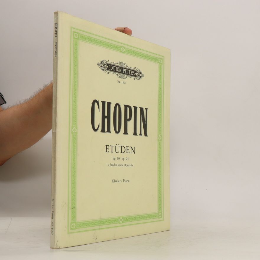 Various authors Chopin Etüden op. 10 - op. 25. Klavier/Piano