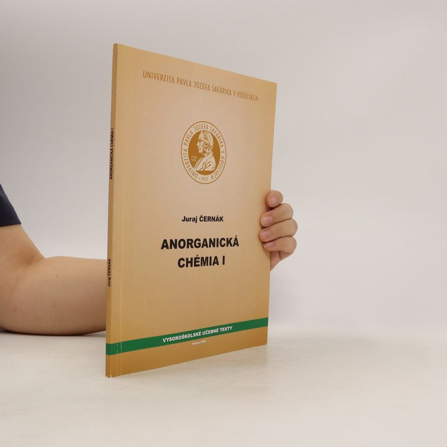 Juraj Černák Anorganická chémia I