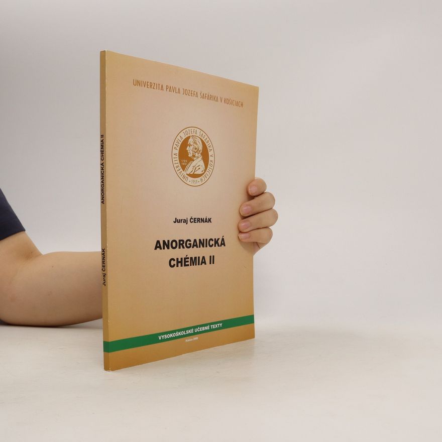 Juraj Černák Anorganická chémia II