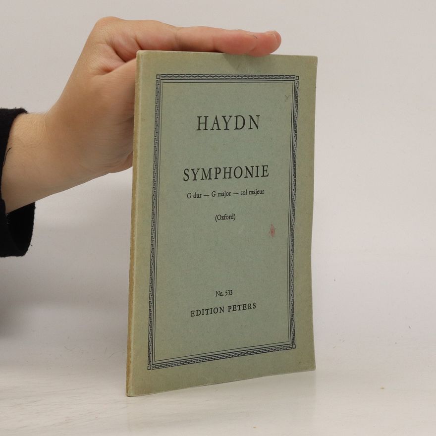 Joseph Haydn Symphonie G dur