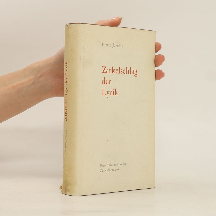 Erwin Jaeckle Zirkelschlag der Lyrik