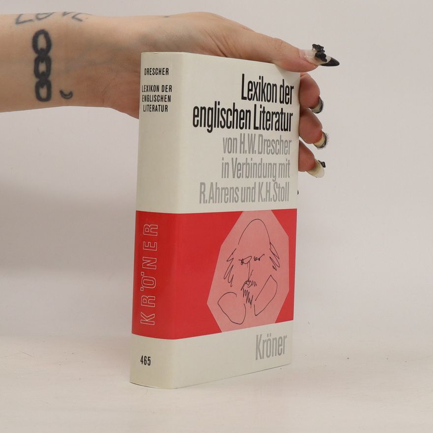 Horst W. Drescher Lexikon der englischen Literatur
