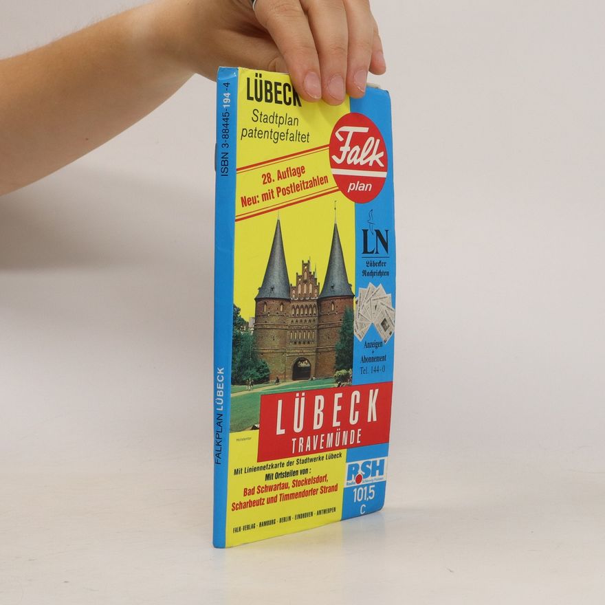 Autorenkollektiv Lübeck : Stadtplan patentgefaltet