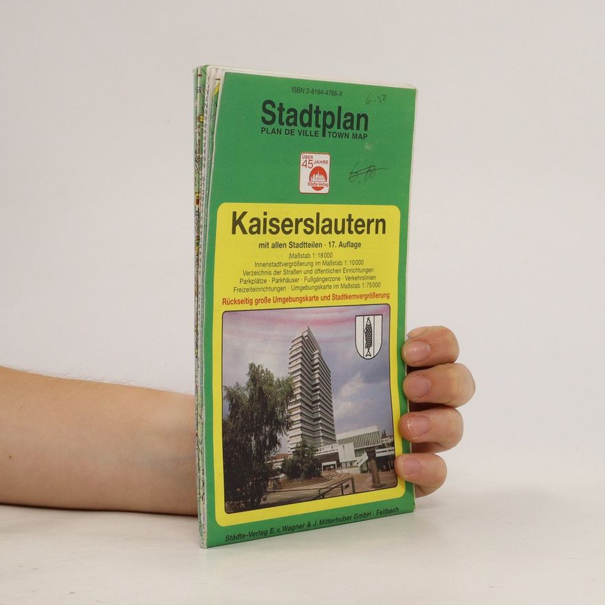Autorenkollektiv Stadtplan, plan de ville, town map Kaiserslautern