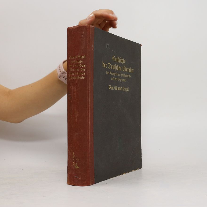 Eduard Engel Geschichte der deutschen Literatur