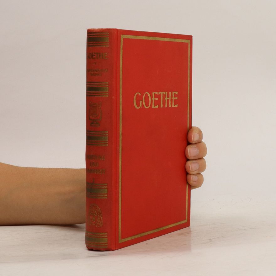 Johann Wolfgang von Goethe Goethes Werke. Band XIX-XX