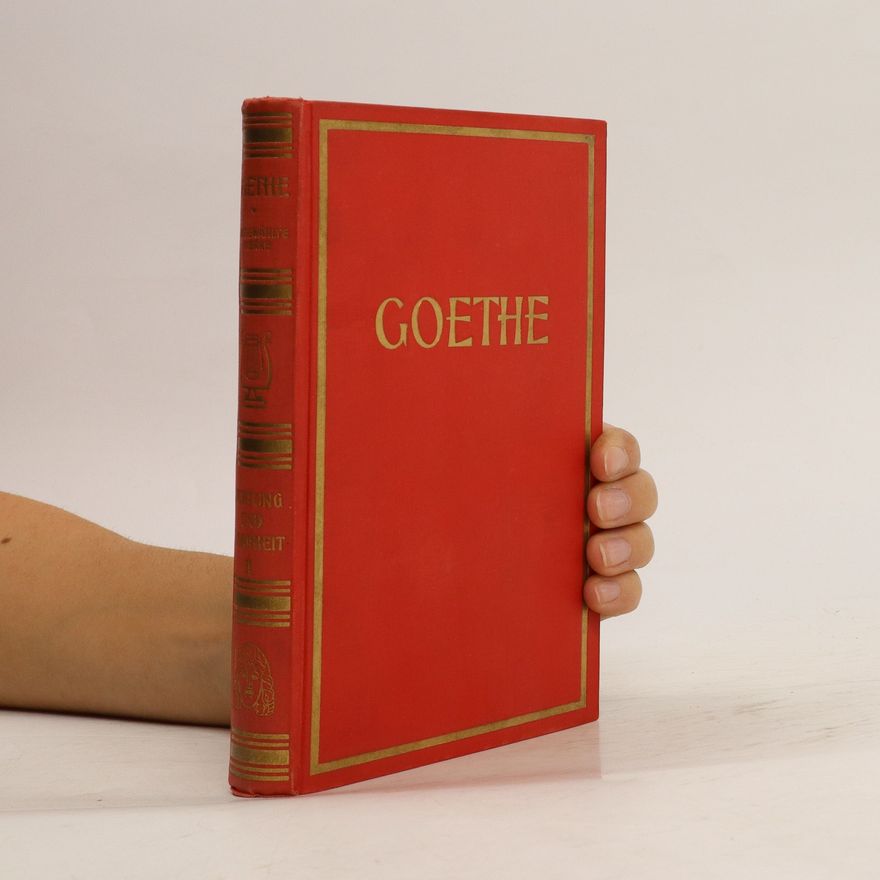 Johann Wolfgang von Goethe Goethes Werke. Band XXI-XXII
