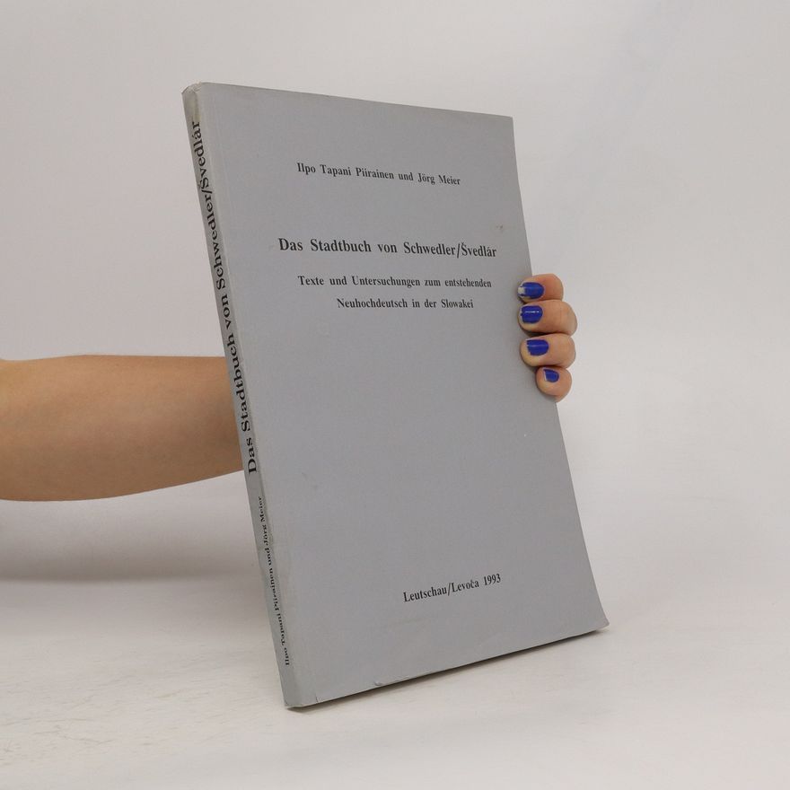 Jörg Meier Das Stadtbuch von Schwedler