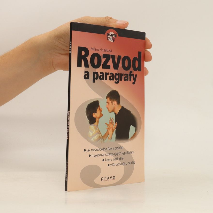 Milana Hrušáková Rozvod a paragrafy