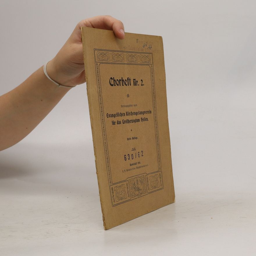 Kolektiv autorů Chorheft Nr. 2 630/62
