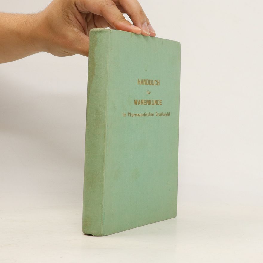 Wolfgang Jenne Handbuch für Warenkunde im Pharmazeutischen Großhandel