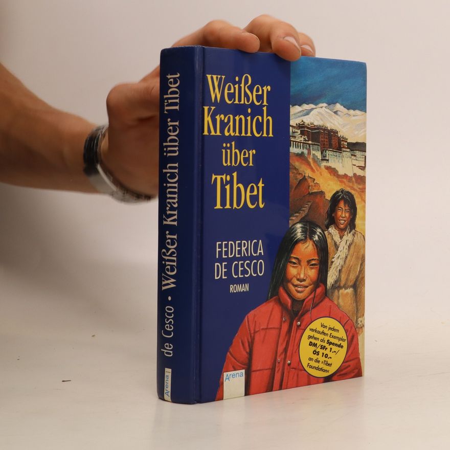 Federica de Cesco Weißer Kranich über Tibet