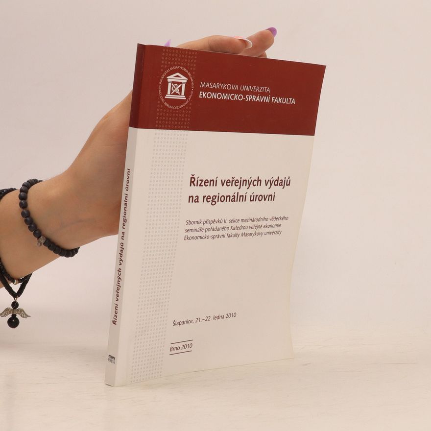 Kolektiv autorů Řízení veřejných výdajů na regionální úrovni