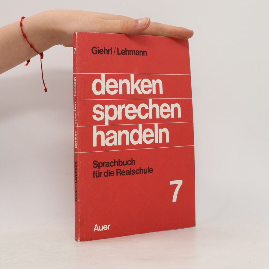 Autorenkollektiv Denken, sprechen, handeln - Sprachbuch für die Realschule