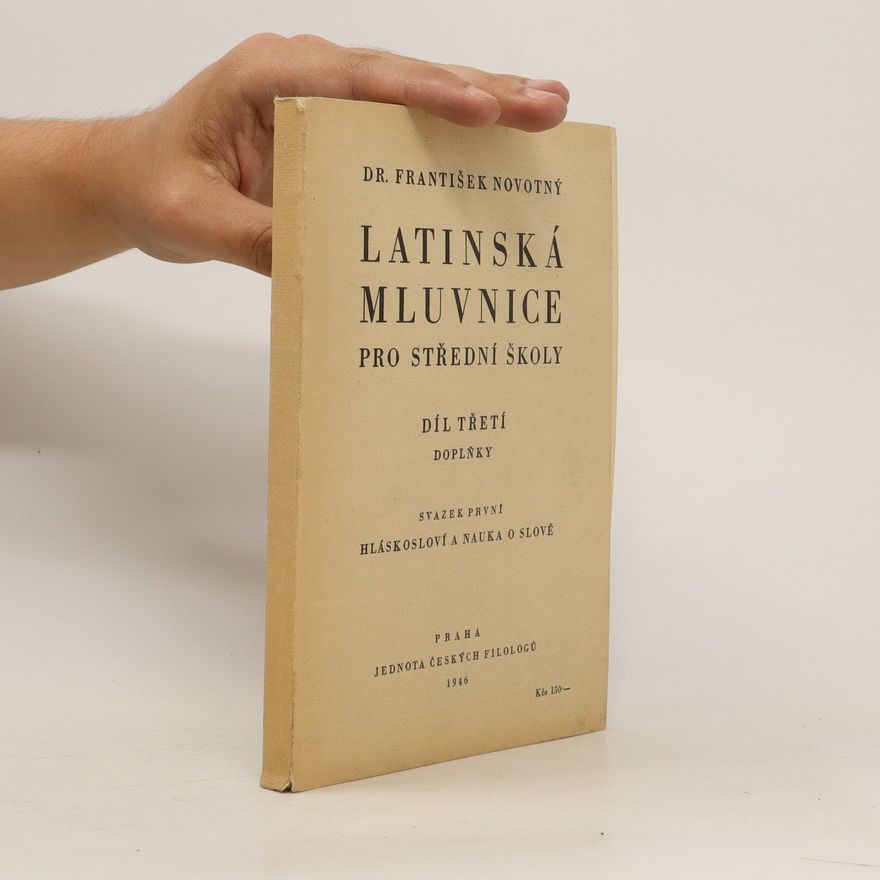 Kolektiv autorů Latinská mluvnice pro střední školy III.