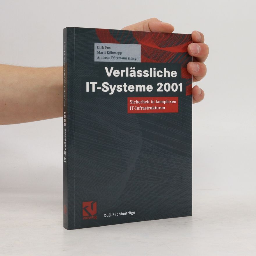 Marit Köhntopp Verlässliche IT-Systeme 2001