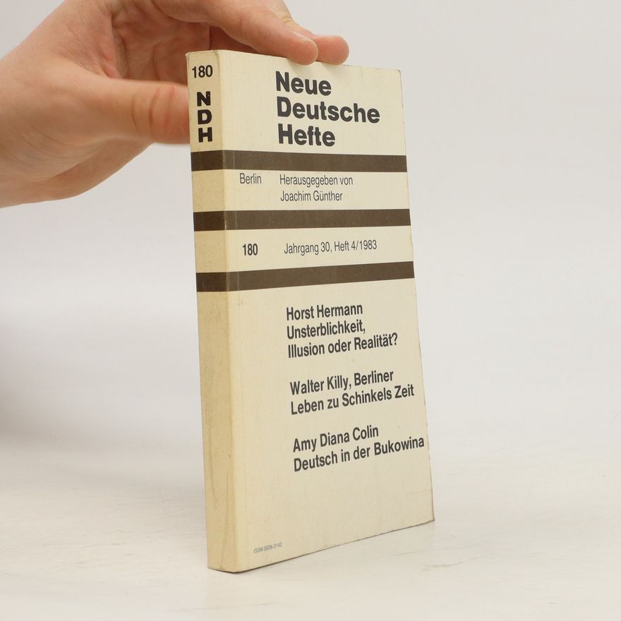 Autorenkollektiv Neue Deutsche Hefte 4/1983