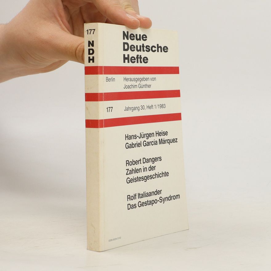 Kolektiv autorů Neue Deutsche Hefte 1/1983