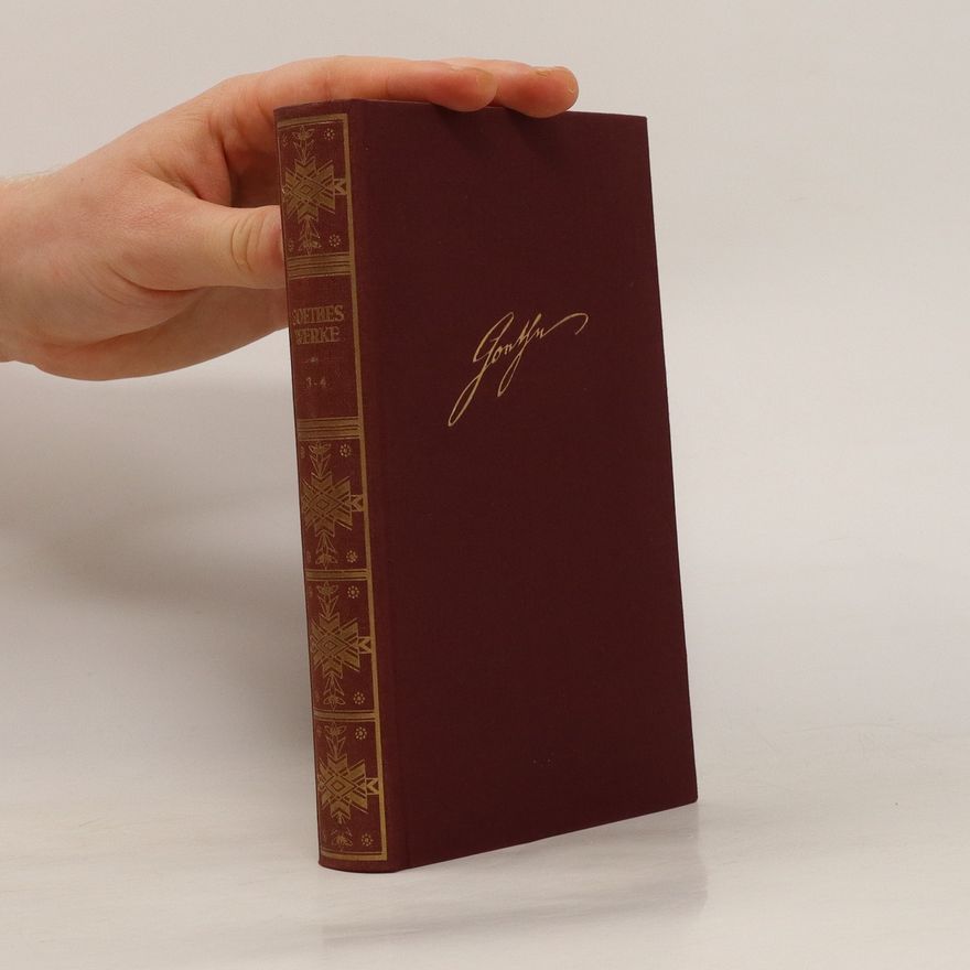 Johann Wolfgang von Goethe Goethes Werke III