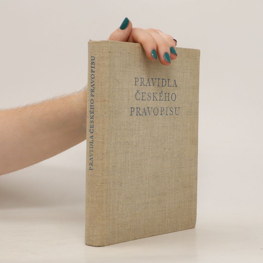 Various authors Pravidla českého pravopisu