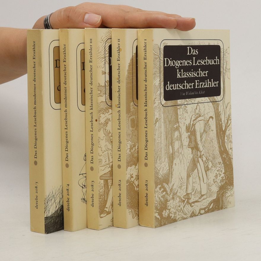Various authors Das Diogenes Lesebuch klassischer deutscher Erzähler detebe 208/1-5