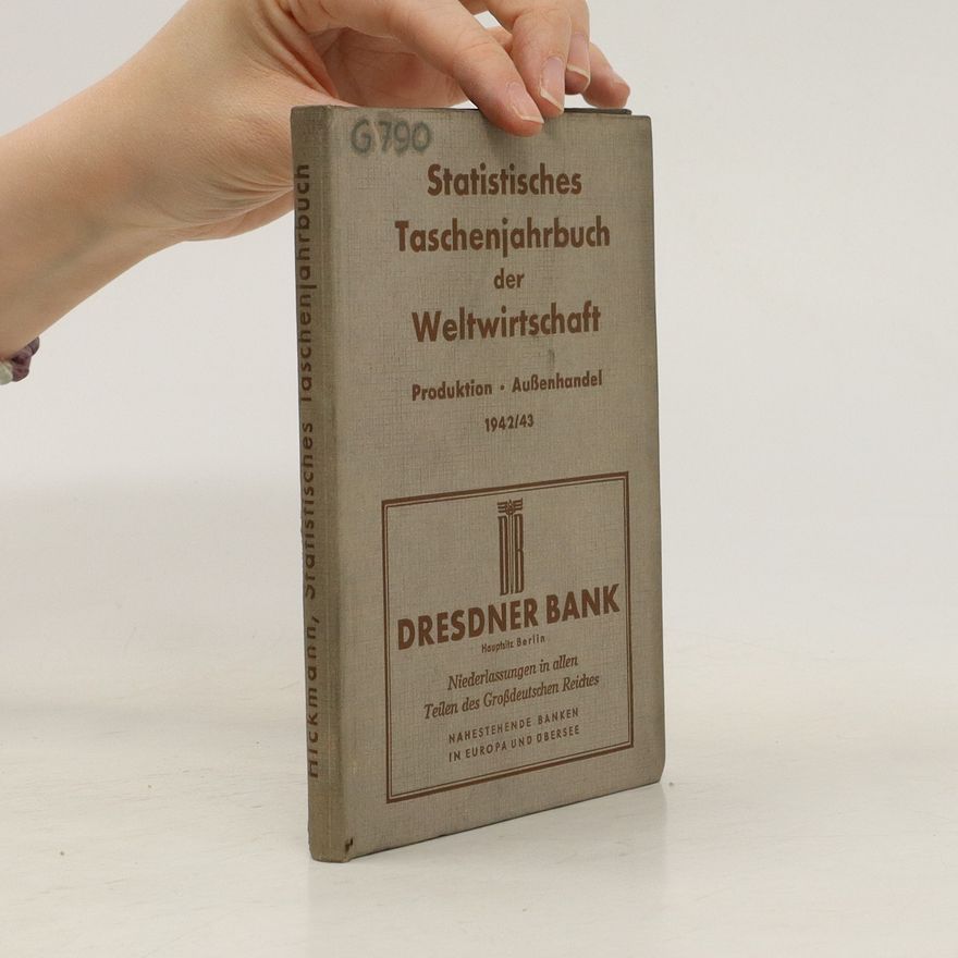 Autorenkollektiv Statisches Taschenjahrbuch der Weltwirtschaft