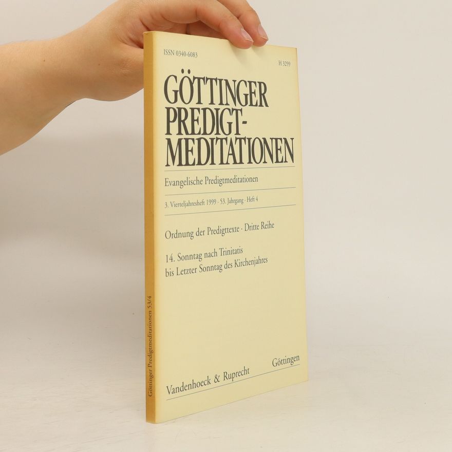 Autorenkollektiv Göttinger Predigtmeditationen 53/4