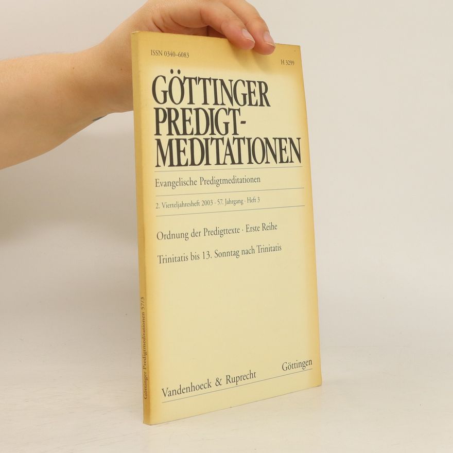 Autorenkollektiv Göttinger Predigtmeditationen 57/3