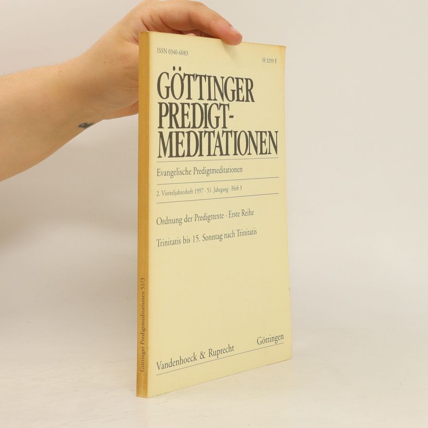 Autorenkollektiv Göttinger Predigtmeditationen 51/3