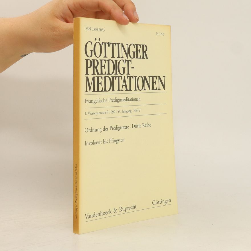 Autorenkollektiv Göttinger Predigtmeditationen 53/2