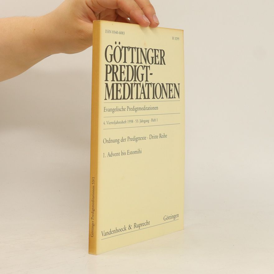 Autorenkollektiv Göttinger Predigtmeditationen 53/1