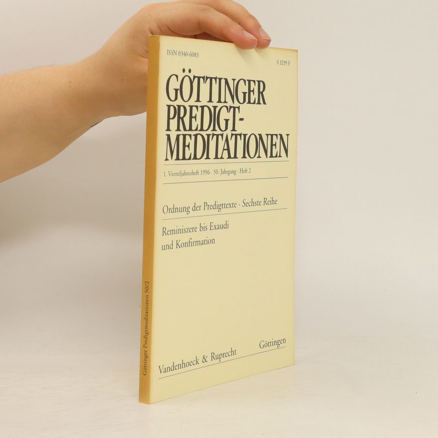 Autorenkollektiv Göttinger Predigtmeditationen 50/2