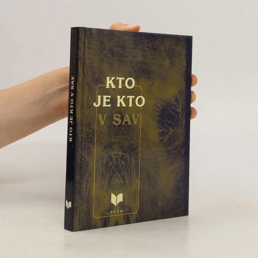 Mária Macková Kto je kto v Slovenskej akadémii vied