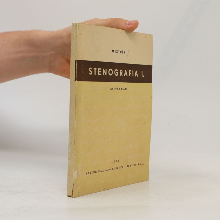 Jozef Mistrík Stenografia I