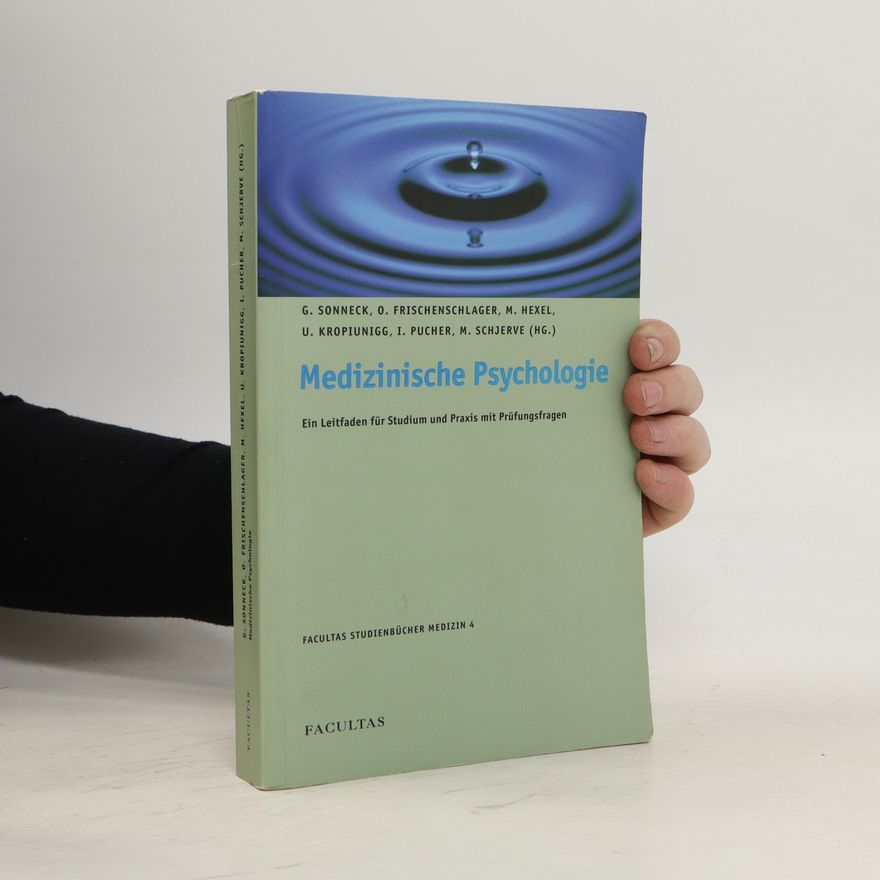 Gernot Sonneck Medizinische Psychologie