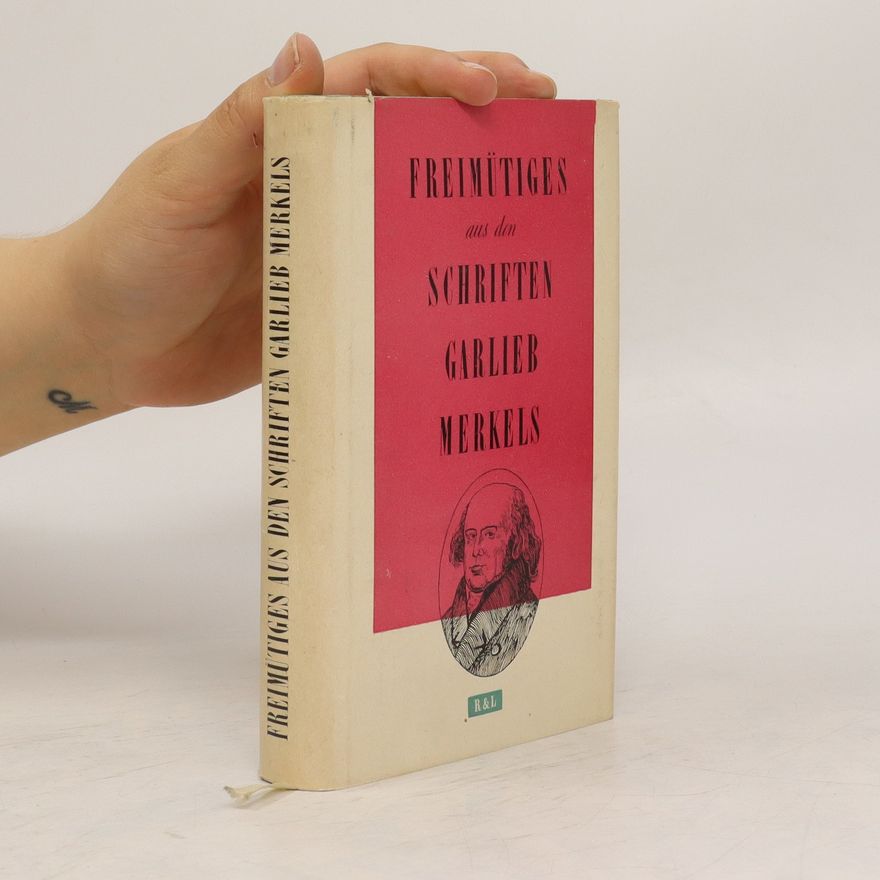 Various authors Freimütiges aus den Schriften Garlieb Mekels