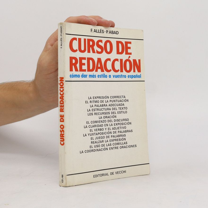 Pedro Abad Curso de redacción