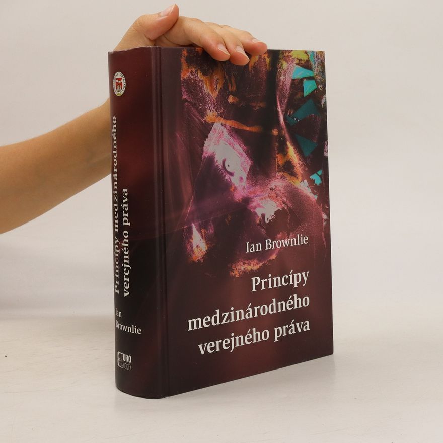 Ian Brownlie Princípy medzinárodného verejného práva