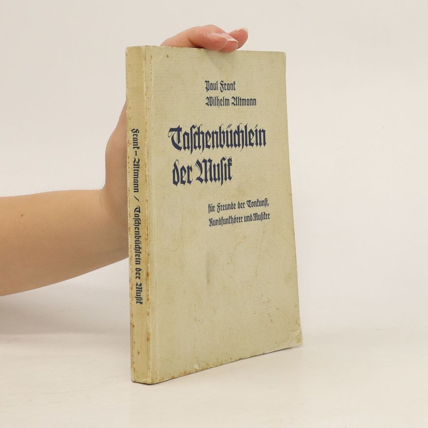 Frank Paul Taschenbuchlein der Musik