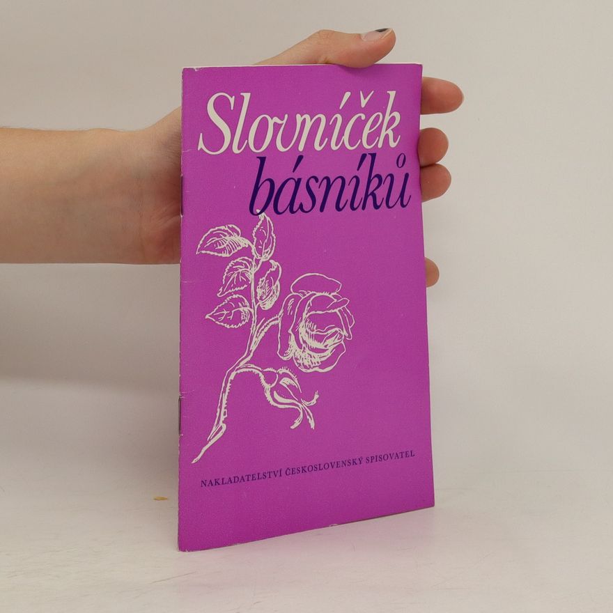 Petr Bílek Slovníček básníků