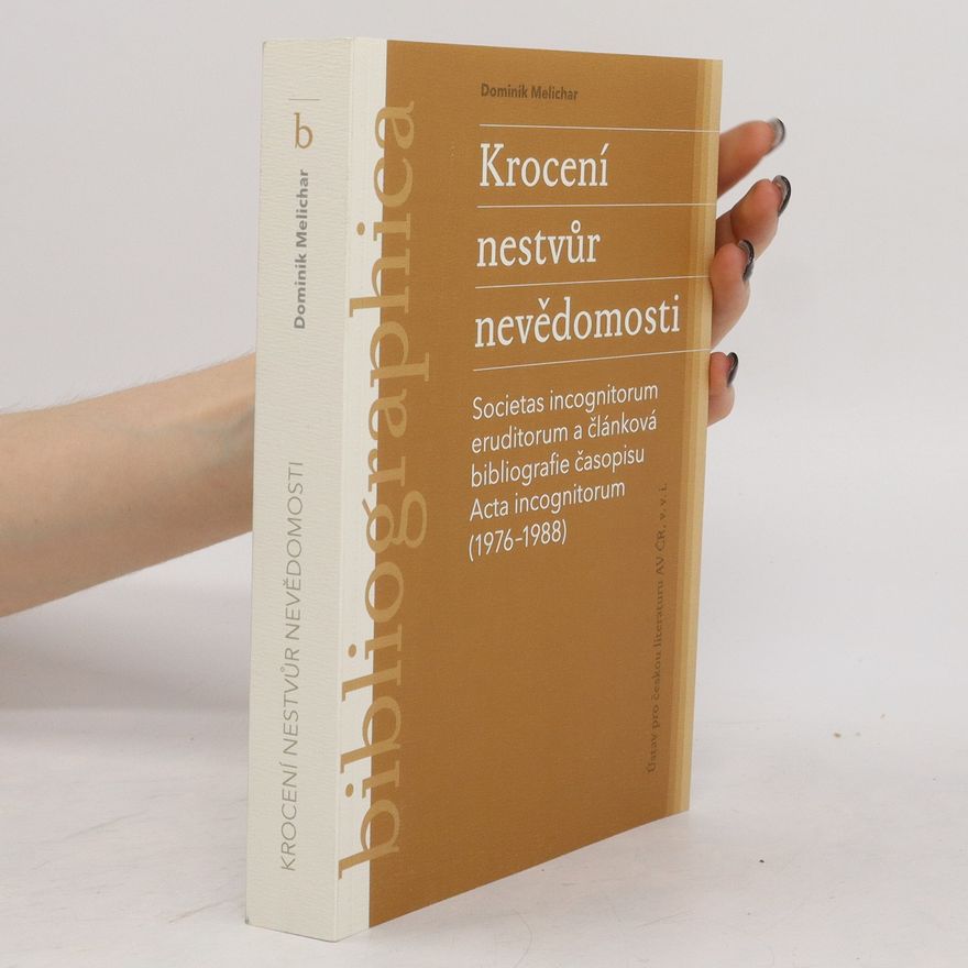 Dominik Melichar Krocení nestvůr nevědomosti