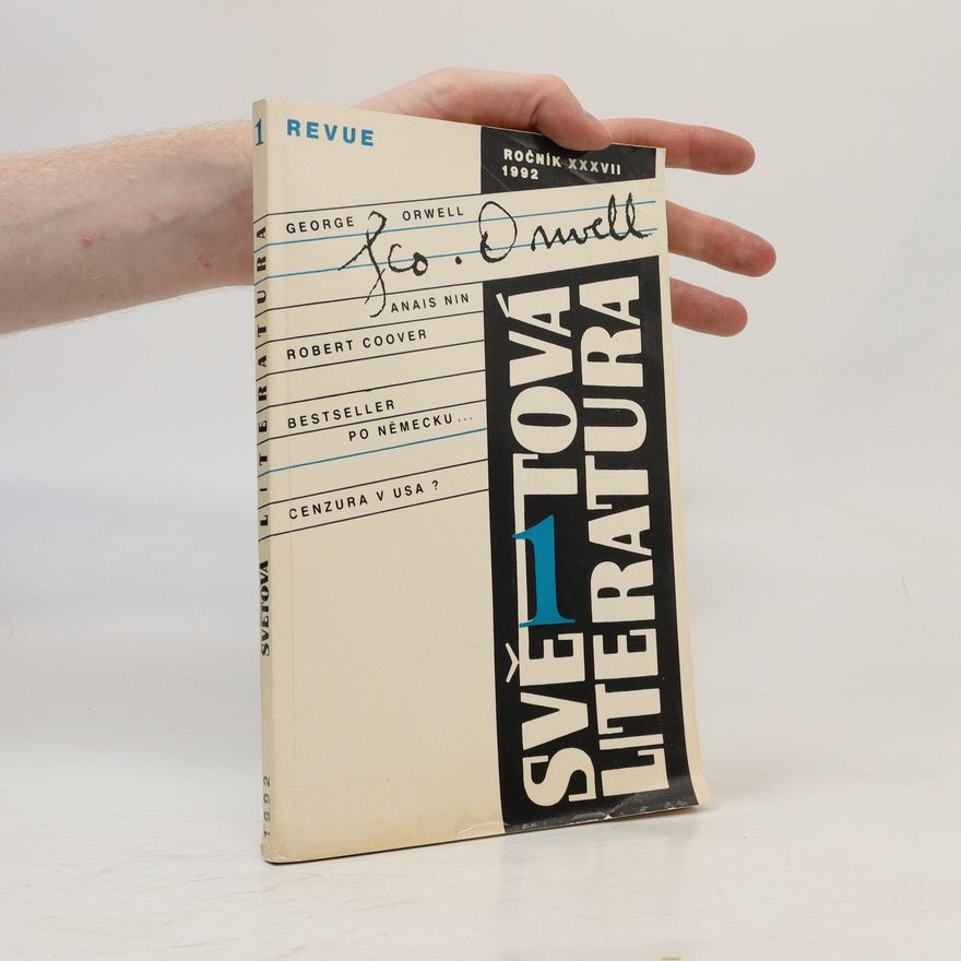 Kolektiv autorů Revue Světová literatura 1/1992
