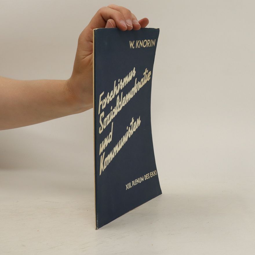 Autorenkollektiv Faschismus, Sozialdemokratie und Kommunisten